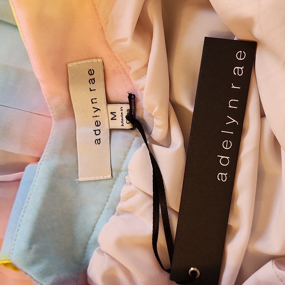 Adelyn Rae Lizzy Ombre Pleated Babydoll Dress - Picture 9 of 11